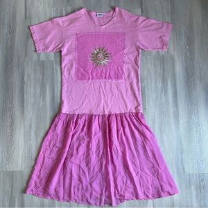 Vintage Johnny Was Drop Waist Tshirt Dress